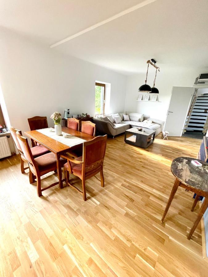 Freiblick 1 Bad Glbg Mit Garten Top1 Бад Глайхенберг Екстериор снимка